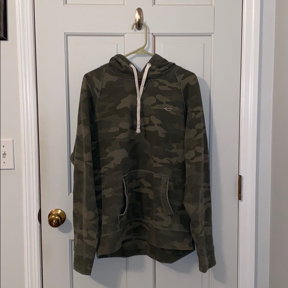 Men’s Hollister Camo Print Hoodie